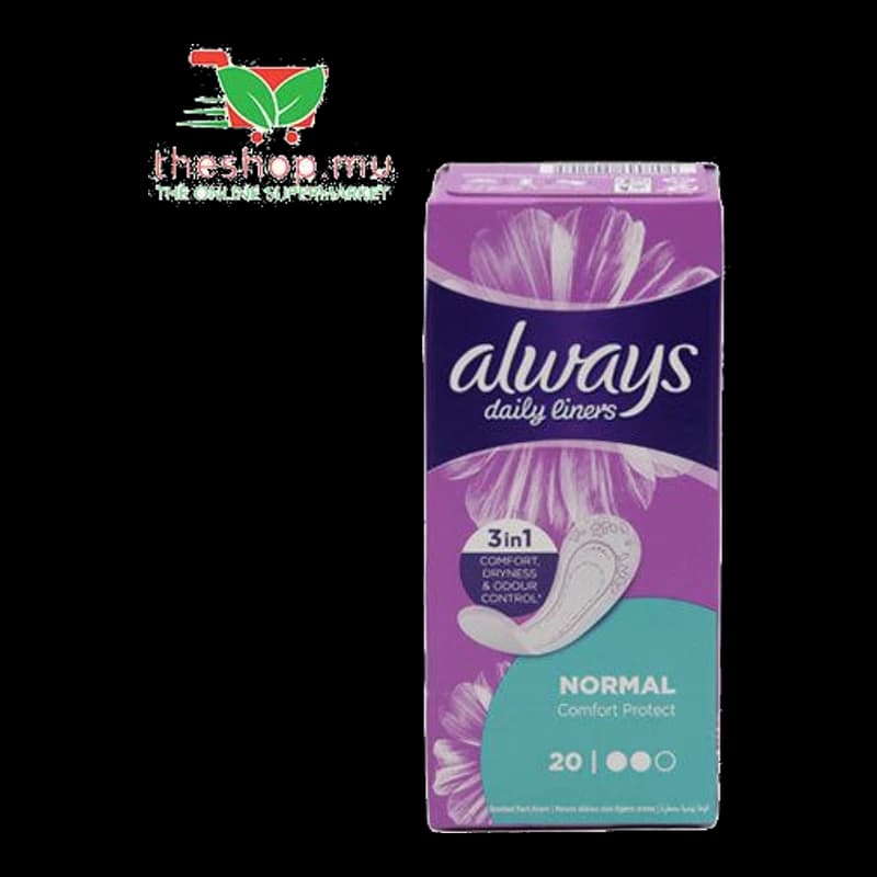 Always, Liners Normal Single Pack, x20