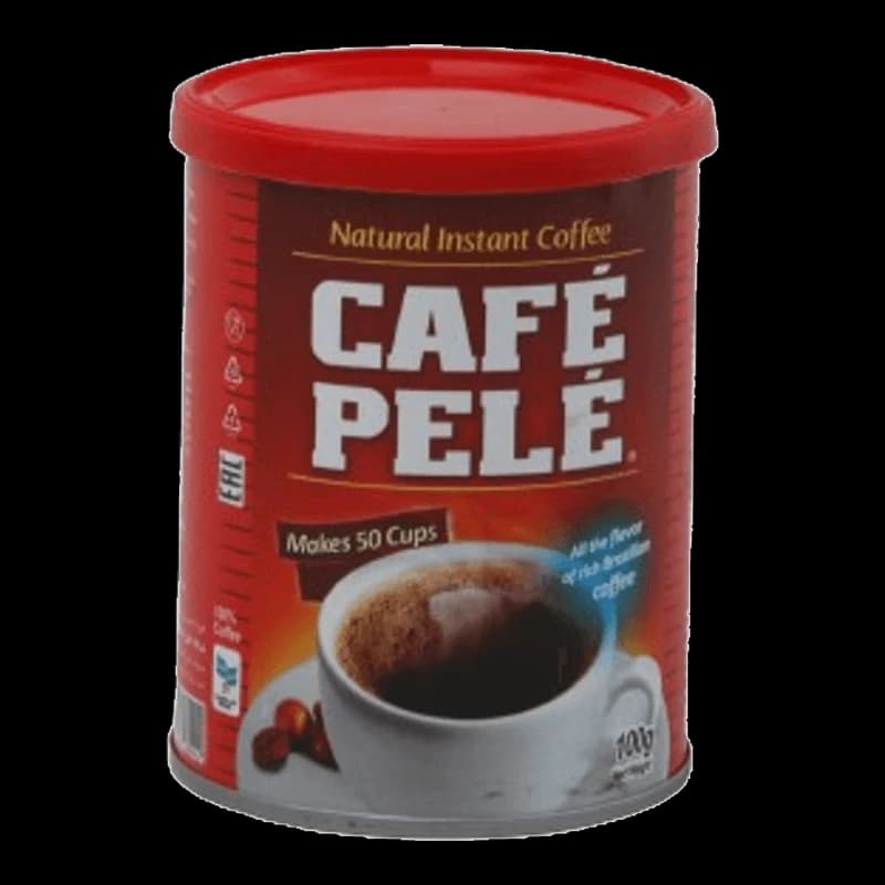CAFE PELE NATURAL INSTANT COFFEE TIN 100G