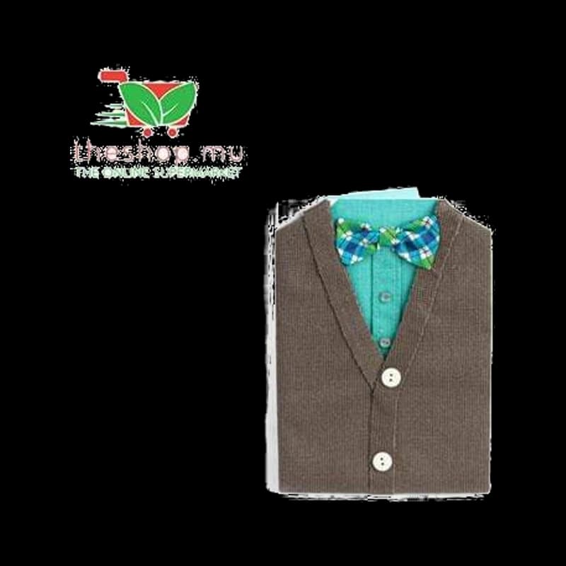 "Pullover with Bow-tie " Birthday Greeting Card