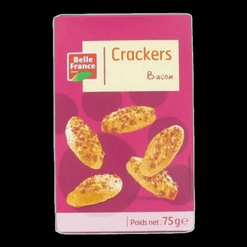 Belle France, Crackers Bacon, 75g