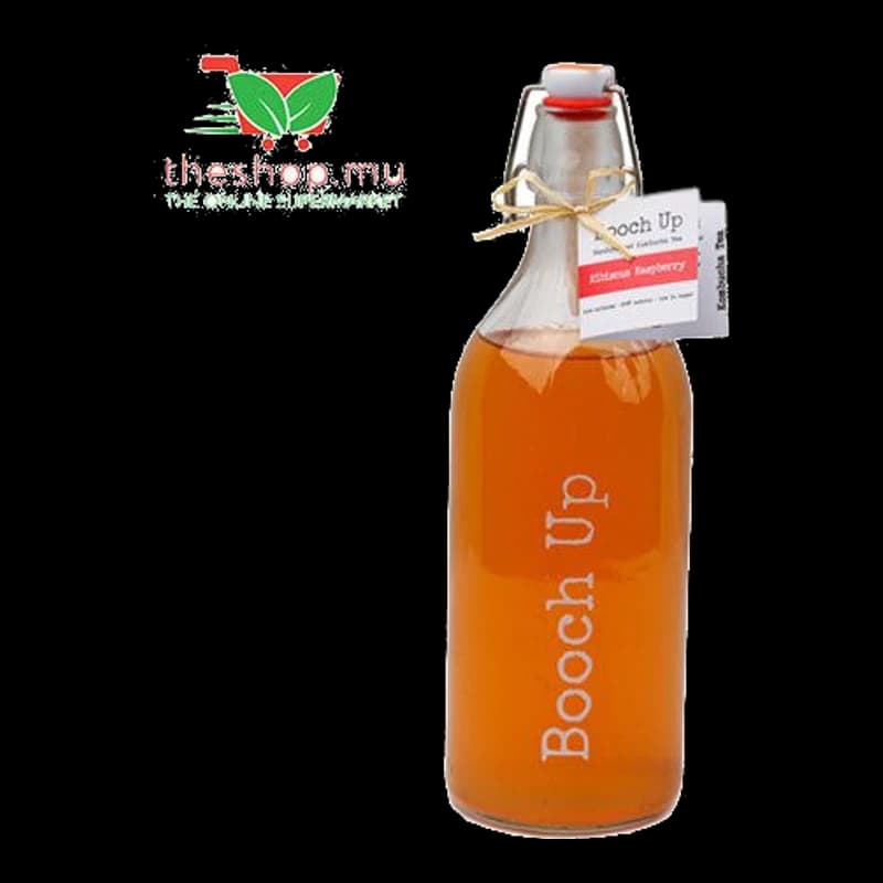 Booch Up, Hibiscus Raspberry Kombucha, 1L