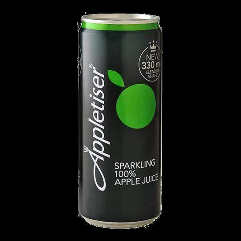 Appletiser, Sparkling Apple Juice, 330ml, Pack of 