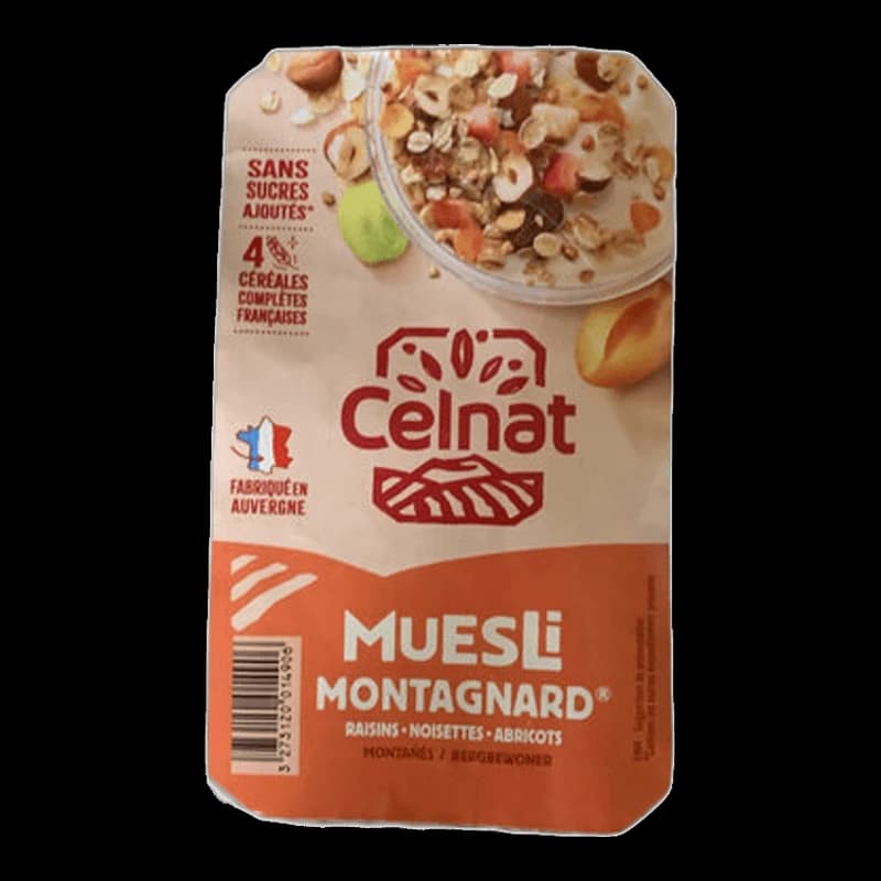 Celnat, Muesli Montagnard Bio, 500g