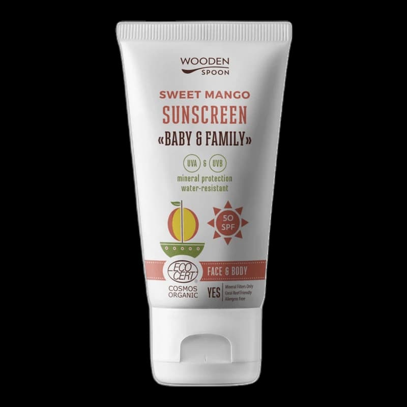 W.SPOON ORGANIC "BABY & FAMILY" SPF 50 - SWEET MANGO