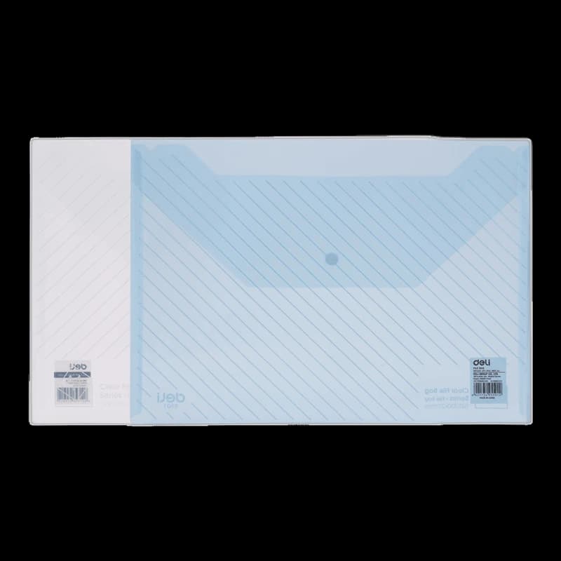 Deli, A4 Clear File Bag