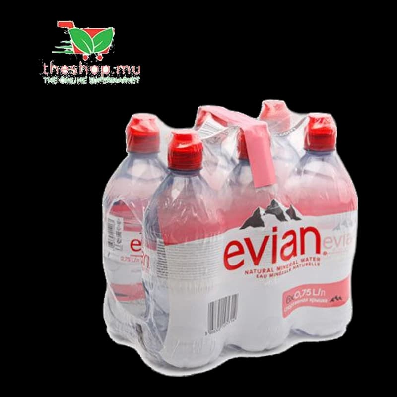 Evian, Sport, 75cl Pack of 6