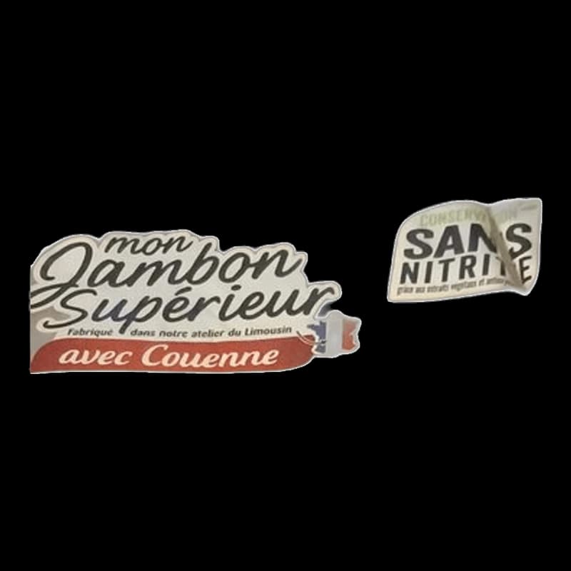 Madrange, Mon Jambon Superieur avec Couenne, 80g