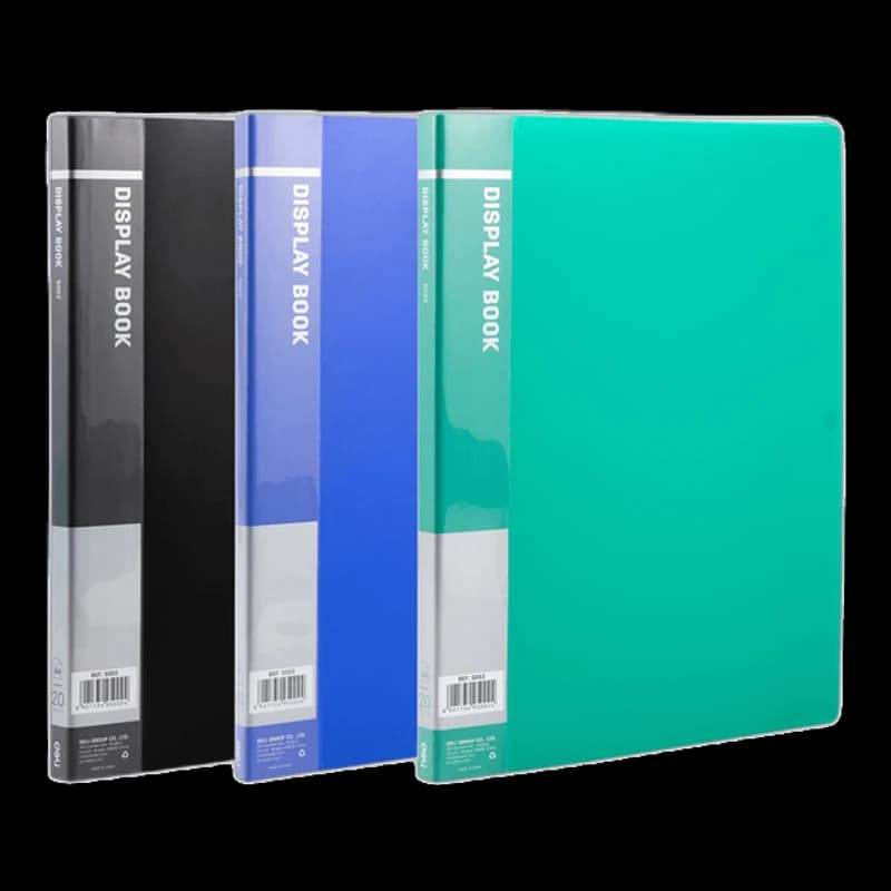Deli, Display Book A4, 20 Sheets