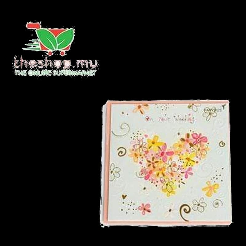 "On your Wedding" Happy Wedding Greeting Card
