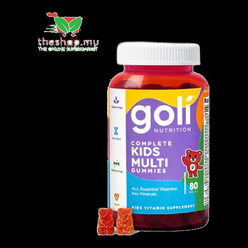 Goli Nutrition, Complete Kids Multi Gummies, 80 pi