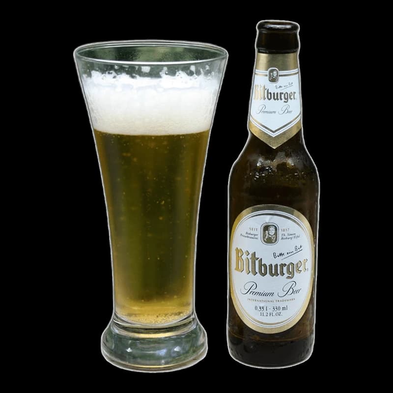 Bitburger, Premium Pils 4.8%, 0.33L