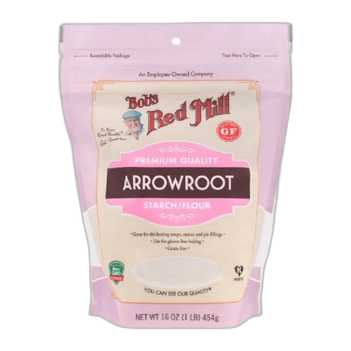 Bob's Red Mill, GF Arrowroot Starch Flour 453g