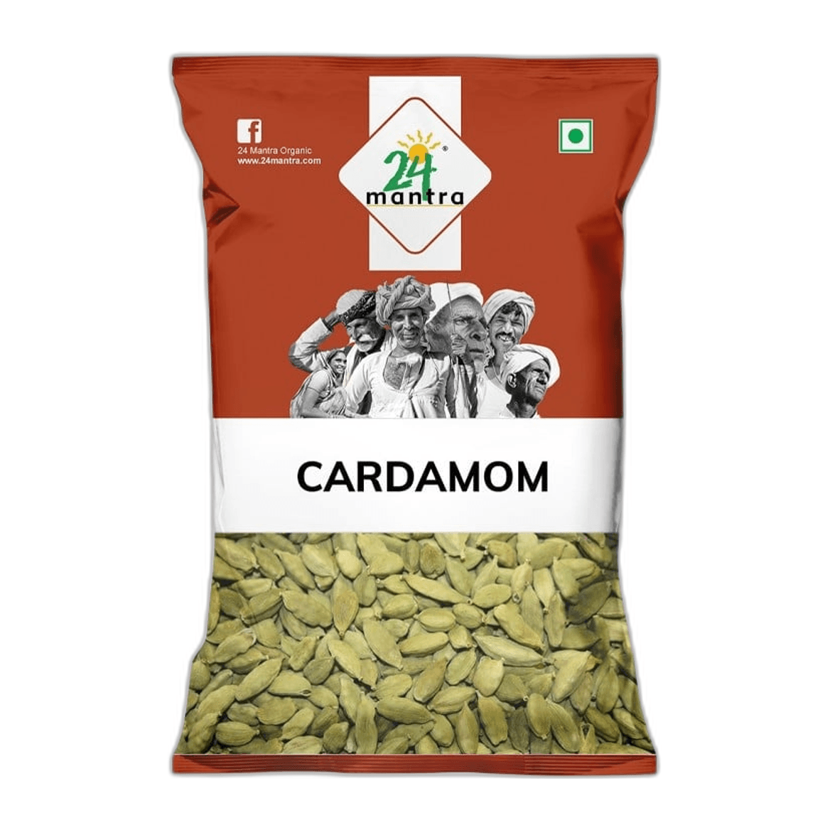 24Mantra, Cardamon Whole 100g