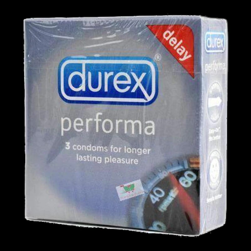 Unicorn Beauty & Personal Care Durex, performa, 3 in a pack