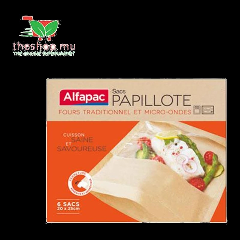 TheShop.mu-Alfapac, Sacs Papillote, X6 -Other Kitchen Essentials