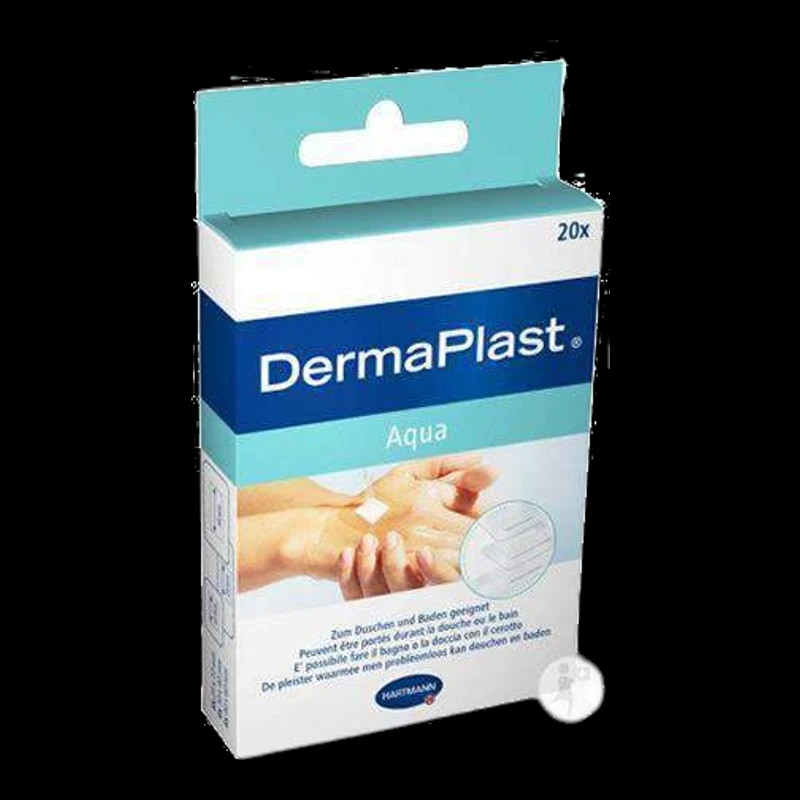 DermaPlast, Aqua Plasters, 20 pieces