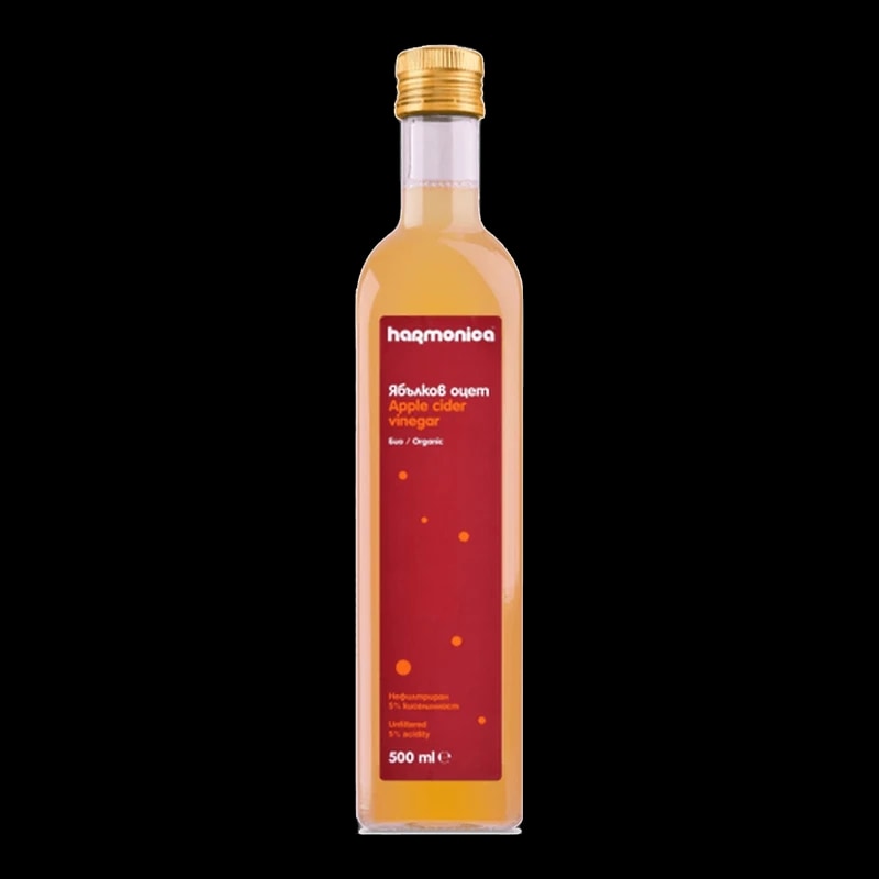 HARMONICA, ORGANIC APPLE CIDER VINEGAR  500 ML 