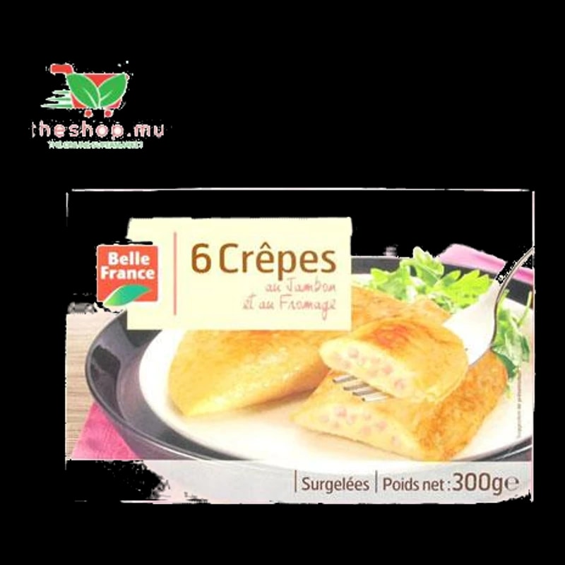 Sik Yuen Limited Belle France, 6 Crepes Jambon-Fromage, 6x50g