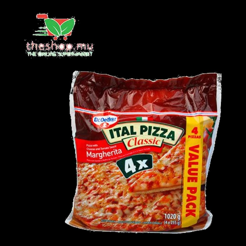 Ibl Ltd Vegetarian Meals Dr. Oetker, Whole Ital Classic Margherita, 255g x 4
