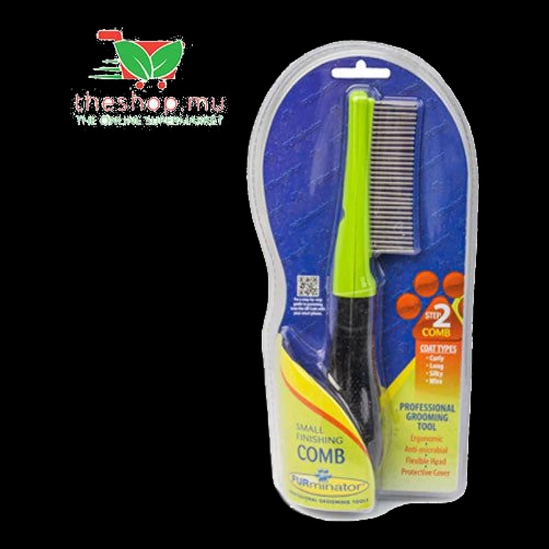 TheShop.mu-Furminator Small Dog Finishing Comb - Long Hair -Pets