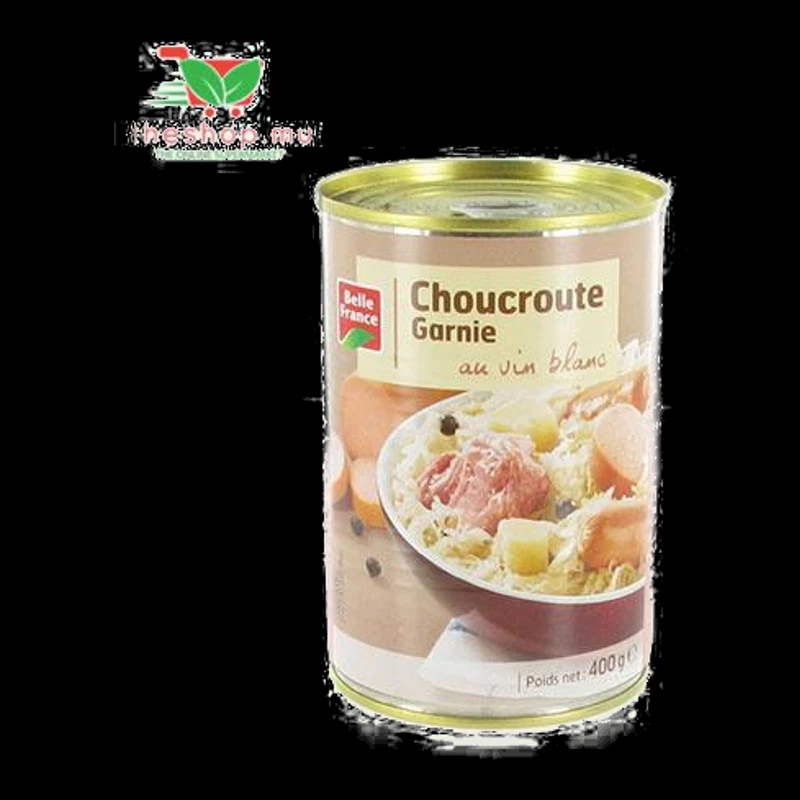 TheShop.mu-Belle France, Choucroute Garnie Porc, 400g -Dry Prepared Meals
