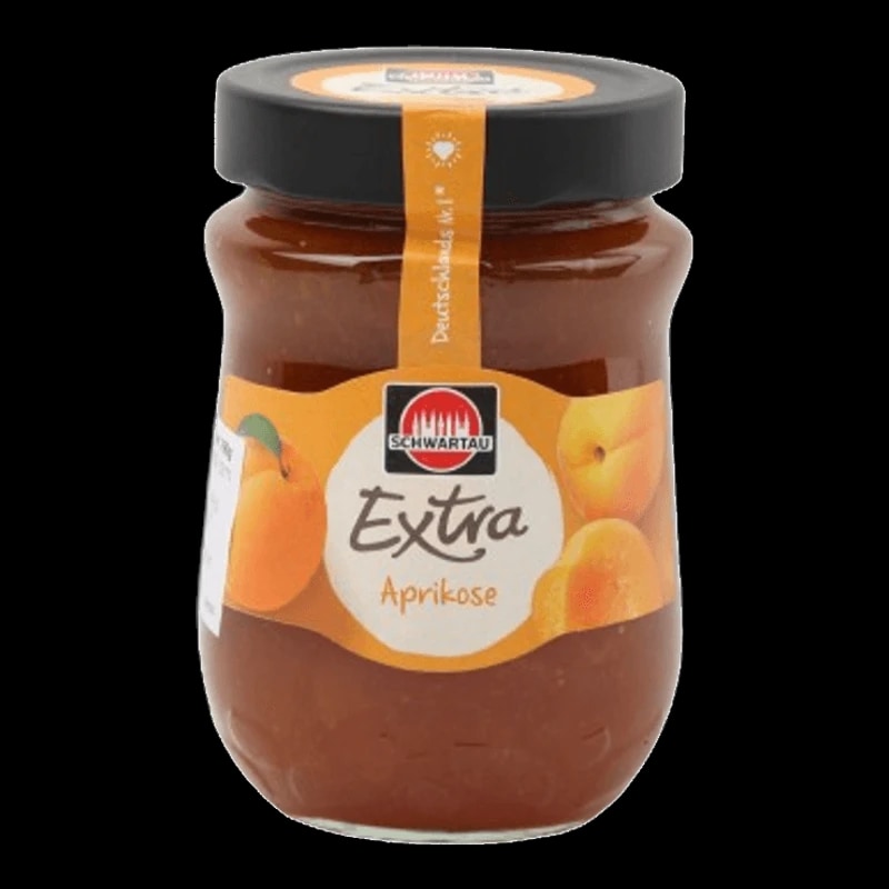 SCHWARTAU APRICOT EXTRA JAM 340G