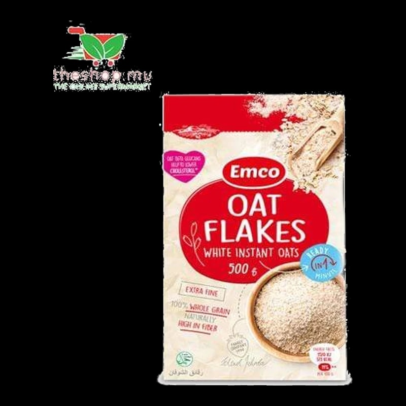 TheShop.mu-Emco, Instant White Oats, 500g -Cereals
