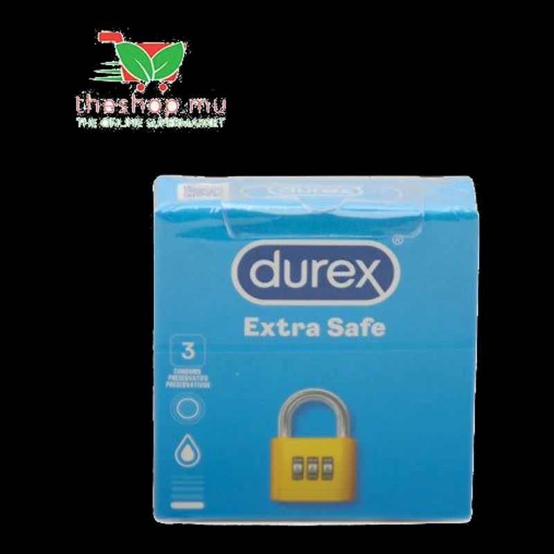 TheShop.mu-Durex, Extra Safe Condoms, X 3 Units -Contraception