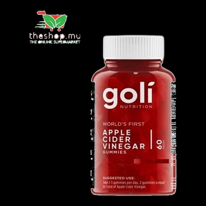 TheShop.mu-Goli Nutrition, Apple Cider Vinegar Gummies, 60 pieces -Beauty & Personal Care