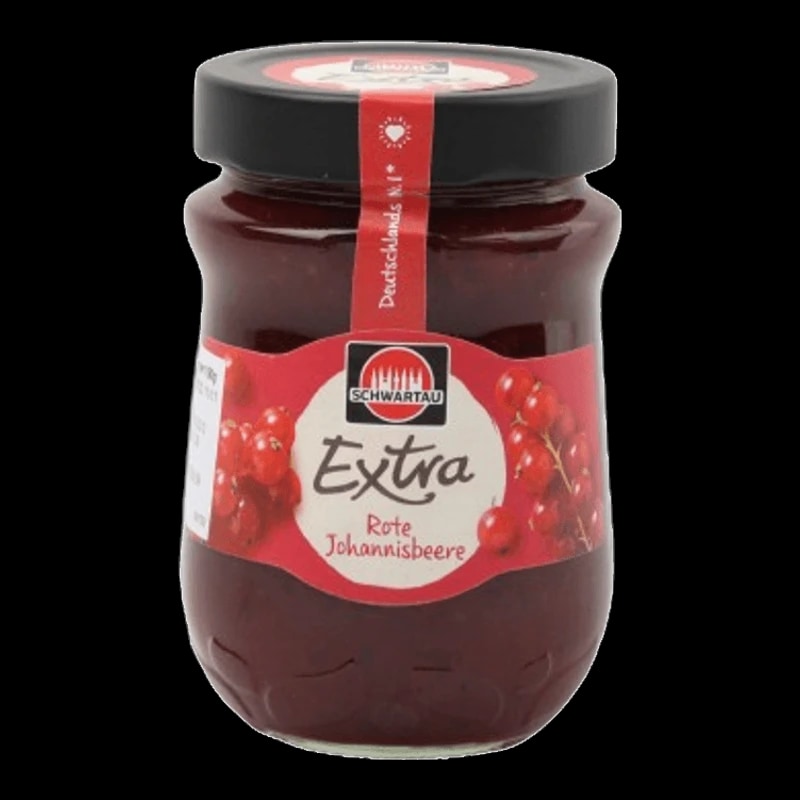 SCHWARTAU RED CURRANT EXTRA JAM 340G