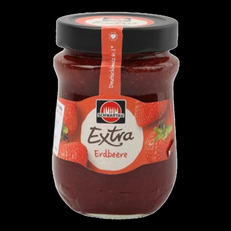 SCHWARTAU STRAWBERRY  EXTRA JAM 340G