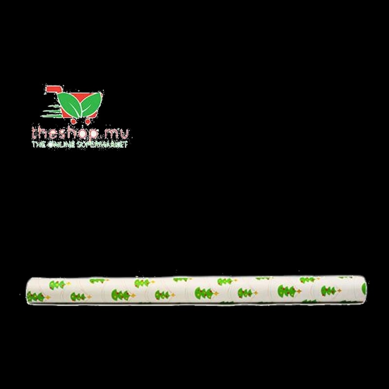 TheShop.mu-Christmas Tree Gift Wrap Paper, 50cm -Gift Paper