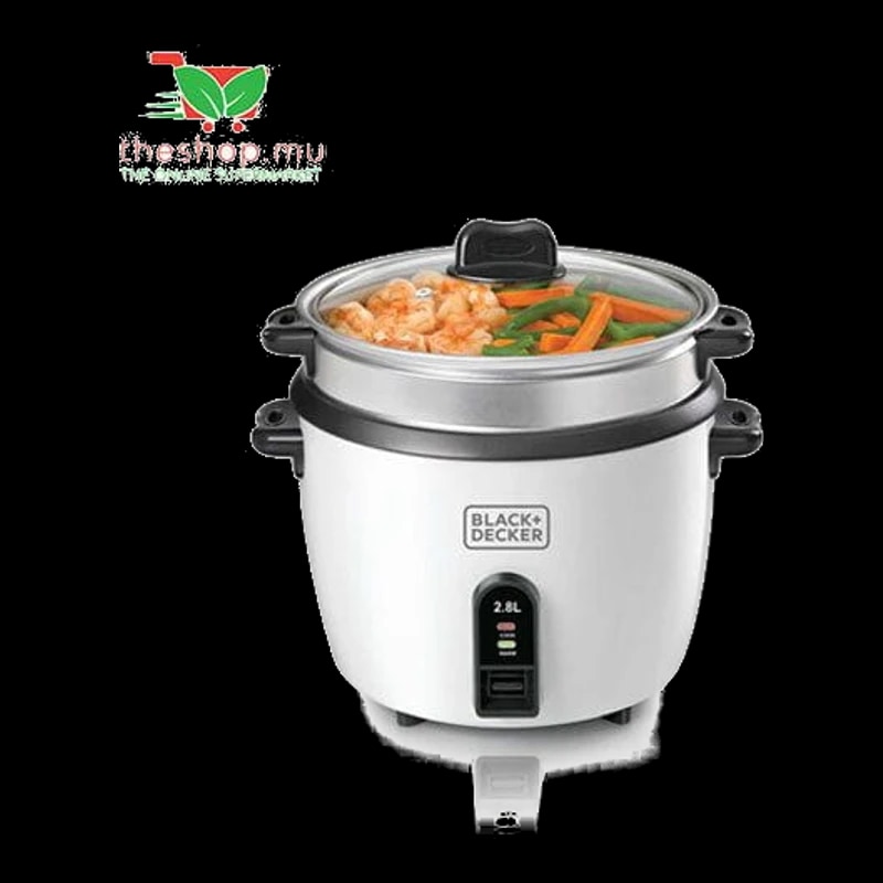 TheShop.mu-Black & Decker, Rice Cooker, 2.8L -Home & Garden