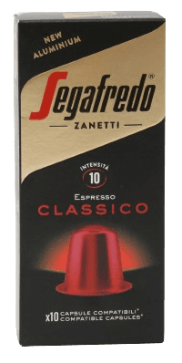 SEGAFREDO CAPSULES CLASSICO ESPRESSO ALU. 10 x5.1G