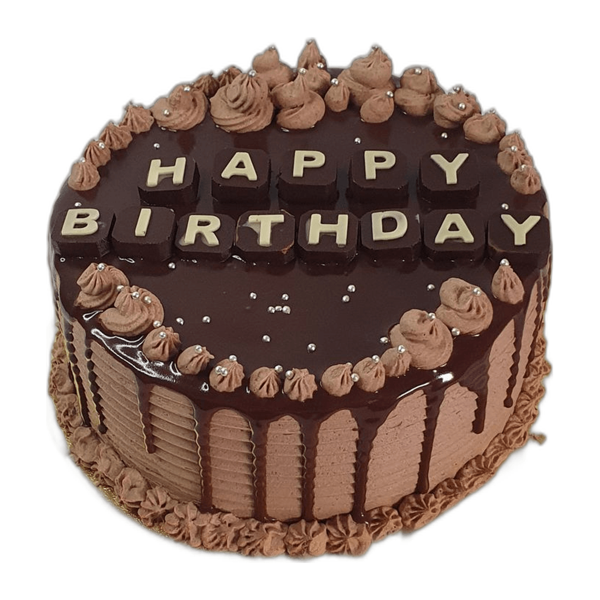 Happy Birthday Cake Moelleux Au Chocolat