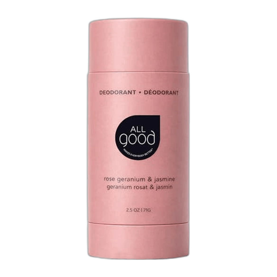 All Good, Deodorant RoseGeranium & Jasmine 2.5oz,