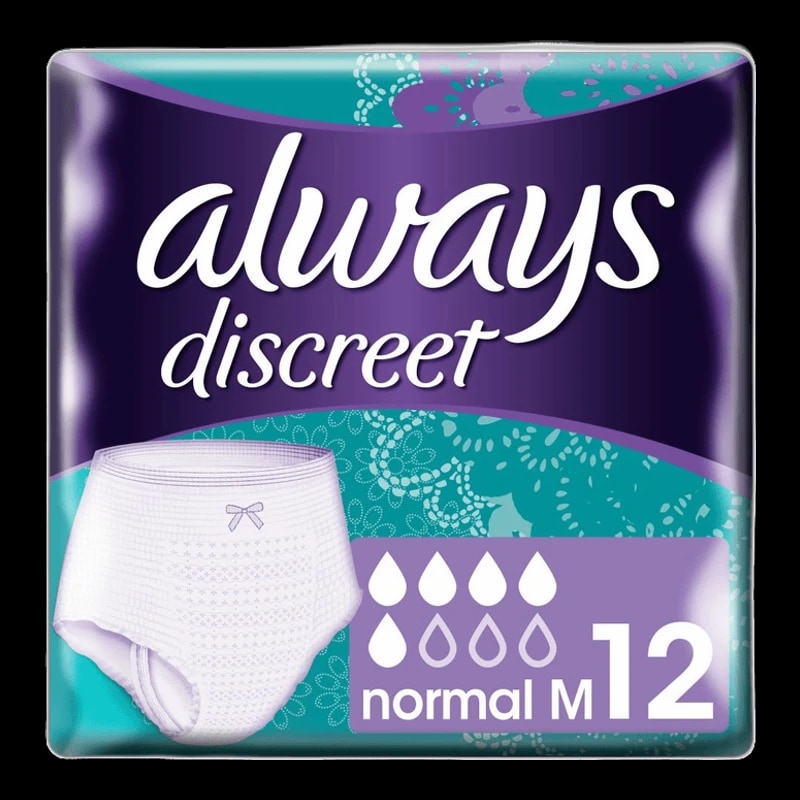 Always, Discreet Culottes Medium, x12