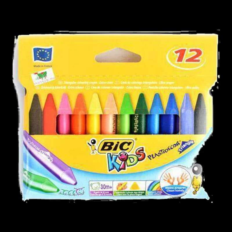 BIC, Kids Plastidecor Triangle 12
