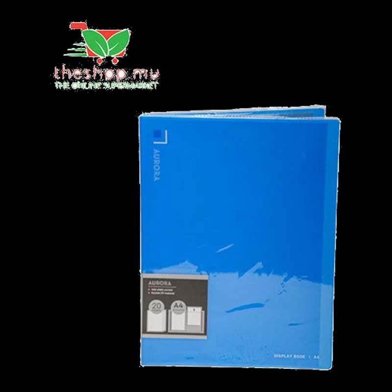 TheShop.mu-Deli, Display Book Plastic Transparent A4 20 Pocke -Files & Folders