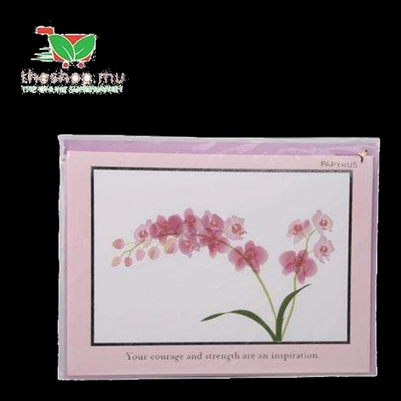 TheShop.mu-''Strength and Courage'' Inspirational Greeting Card -Flowers & Gifts