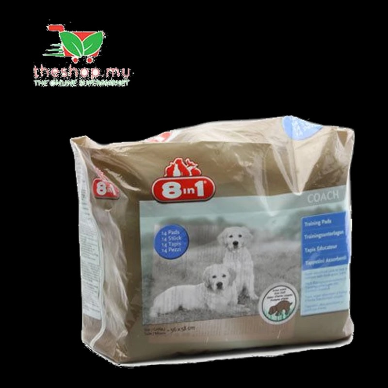 TheShop.mu-8In1, Training Pads, 14Pcs -Pets