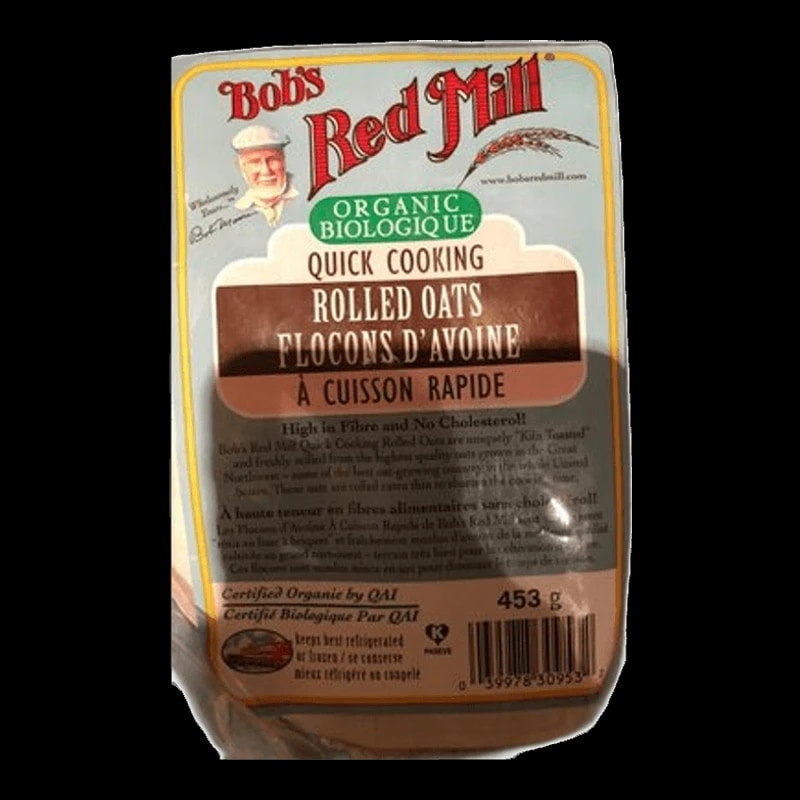 Bob's Red Mill, Org. Fast-CookingRolled Oats, 454g