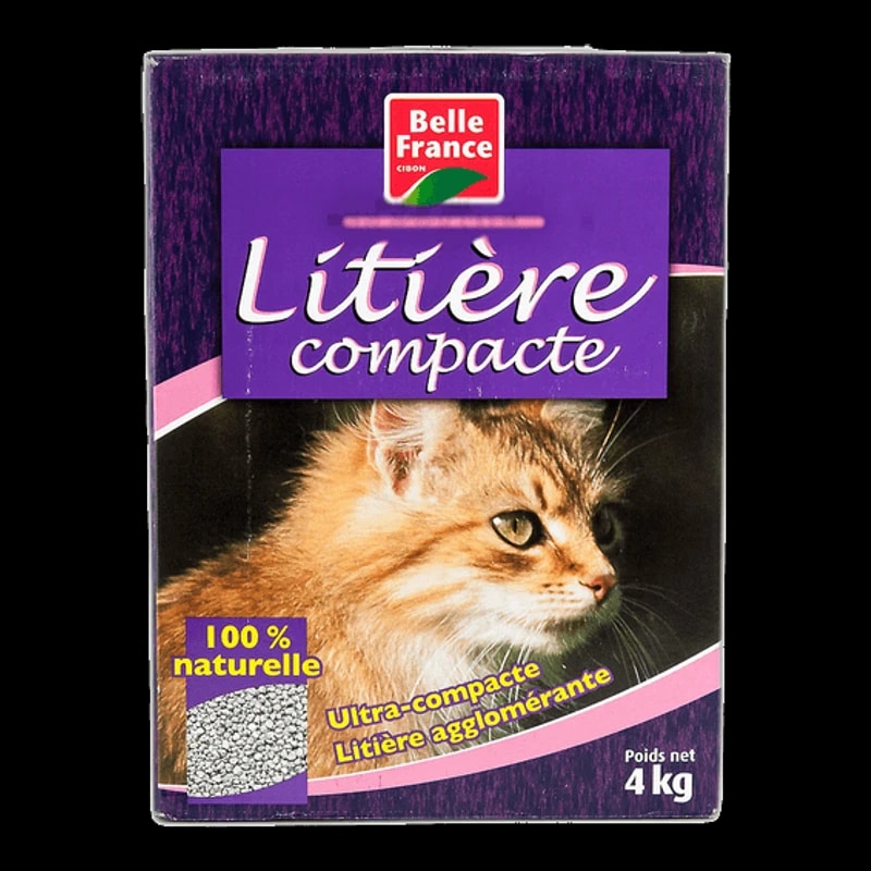 Belle France, Litiere Compacte, 4Kg