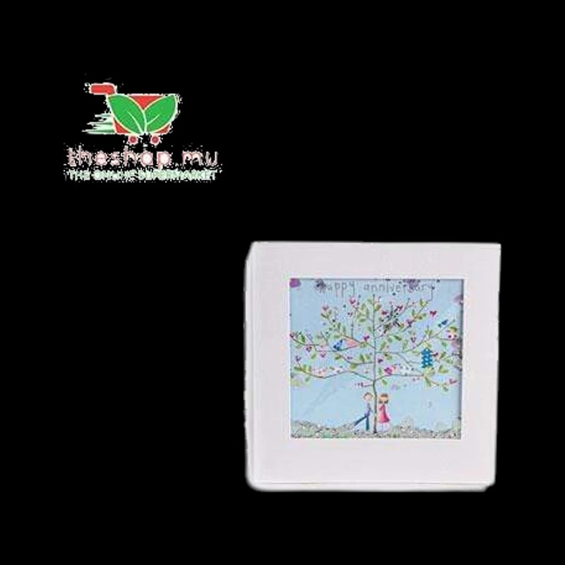 TheShop.mu-"Happy Anniversary - Tree design" Happy Anniversary Greeting Card -Flowers & Gifts