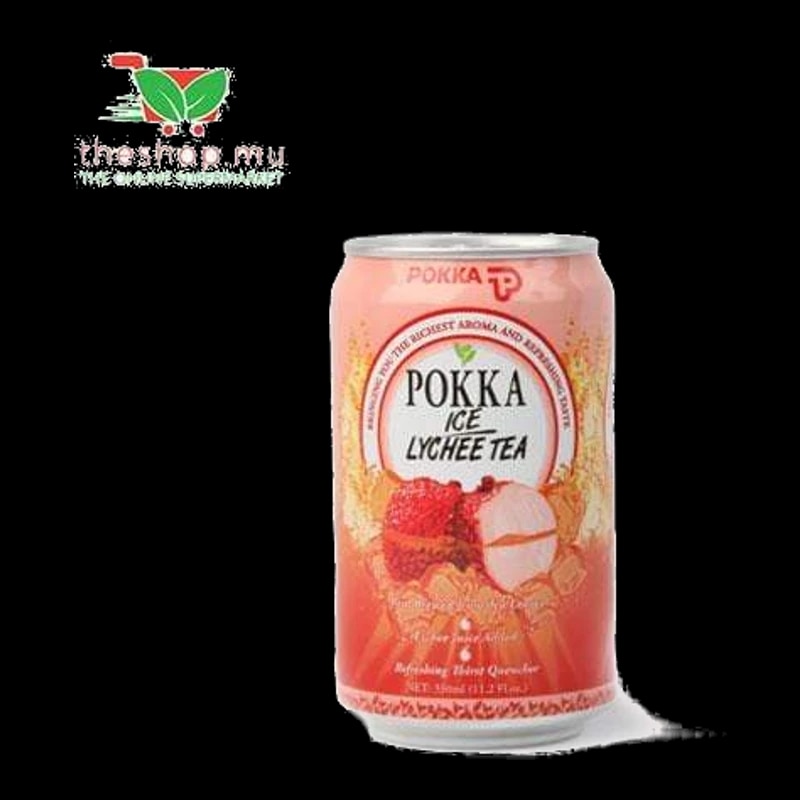 TheShop.mu-Pokka, Lychee Ice Tea Can, 330ml -Acoholic & Alcohol Free Beverages