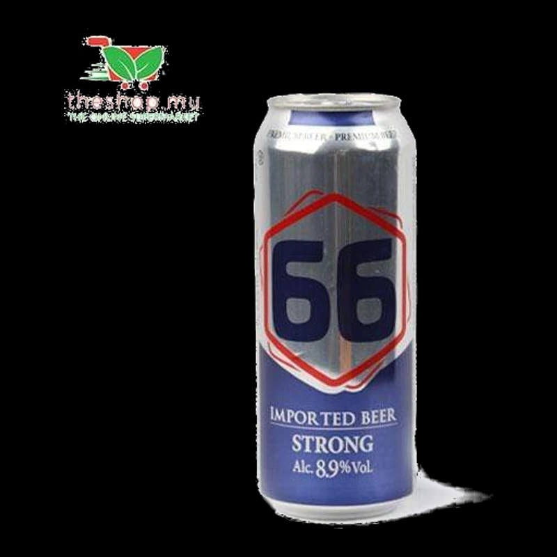 Sogerep (Mauritius) Ltd Acoholic & Alcohol Free Beverages 66, Strong Imported Beer 8.9%, 50cl