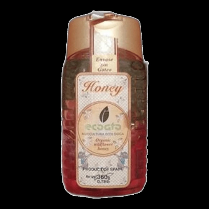 Ecoato, Raw Wildflower Honey, 360g