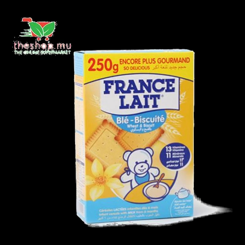 TheShop.mu-France Lait, Cereal Ble Biscuite, 250g -Beauty & Personal Care