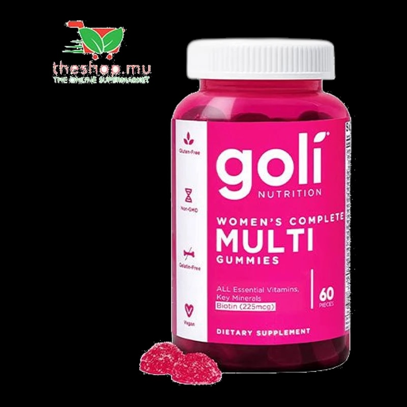 TheShop.mu-Goli Nutrition, Women Complete Multi Gummies, 60 pieces -Supplements & OTC