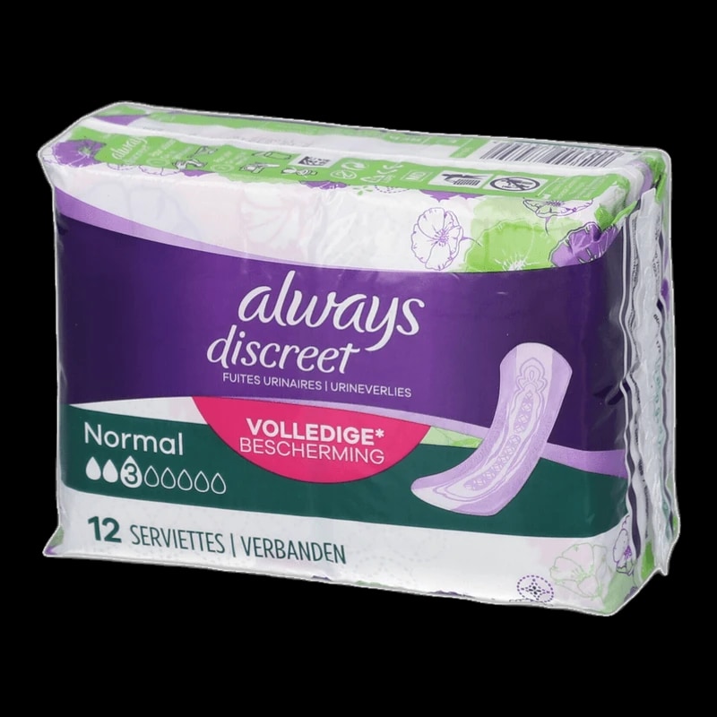 Always, Discreet Pads M1 Normal, x12